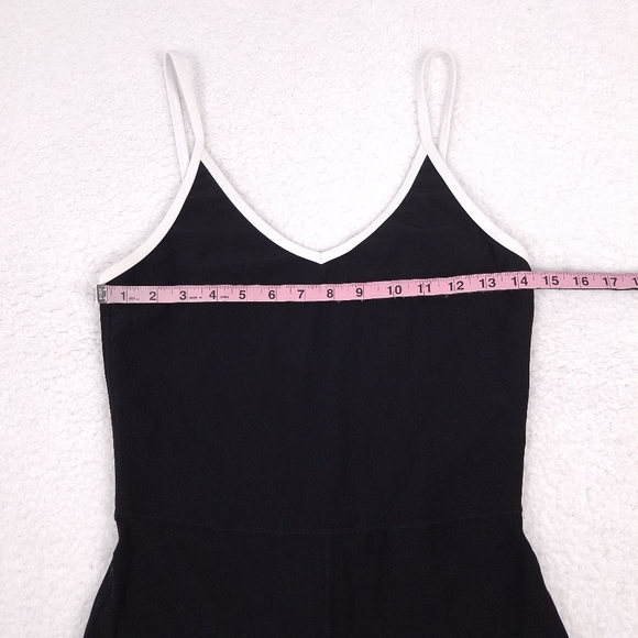 Wilo the Label ribbed flare leg jumpsuit one piece workout athleisure black - Picture 3 of 9